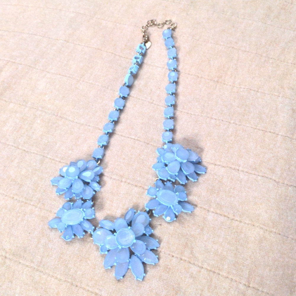 Blue necklace